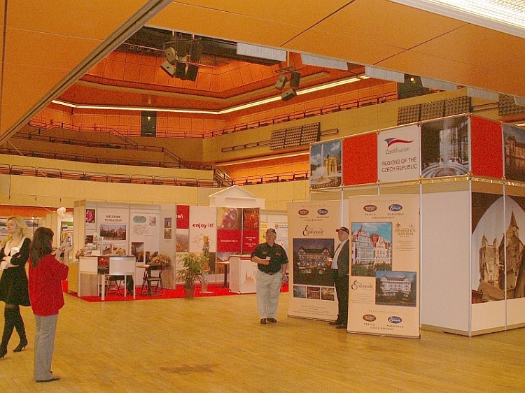 ASTA konference, Výstavní prostory expozice měst a krajů,  22.3.2006, foto: Tibor Horváth