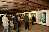 Slavnostní vernisáž výstav v Egon Schiele Art Centru 28.4.2006 - Alberto Giacometti, Ernst Scheidegger a Eva Prokopcová,, zdroj: Egon Schiele Art Centrum, foto: © Libor Sváček 