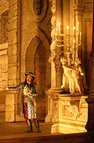 Barokní noc na zámku Český Krumlov ®, 30.6. a 1.7.2006, Festival komorní hudby Český Krumlov, foto: © Lubor Mrázek