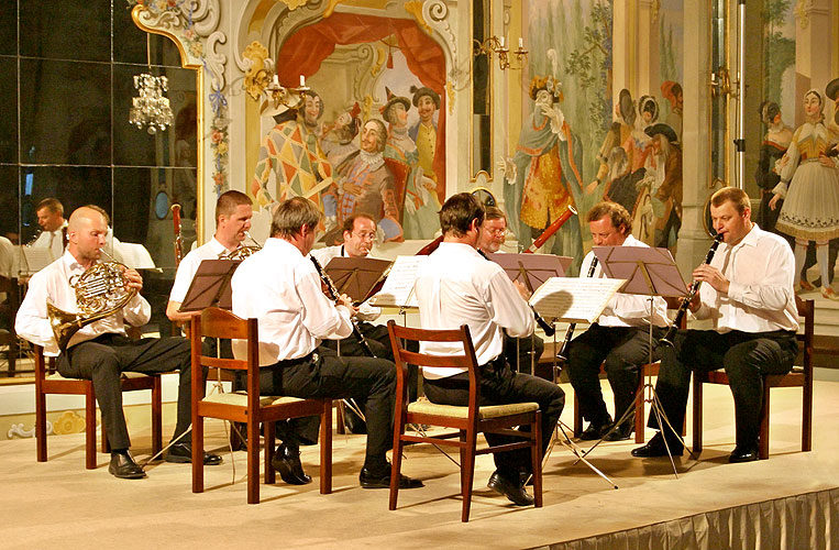 Harmonia Mozartiana Pragensis, Maškarní sál zámku Český Krumlov, 2.7.2006, Festival komorní hudby Český Krumlov, foto: © Lubor Mrázek