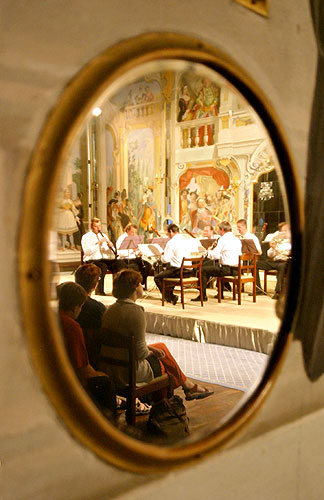 Harmonia Mozartiana Pragensis, Maškarní sál zámku Český Krumlov, 2.7.2006, Festival komorní hudby Český Krumlov, foto: © Lubor Mrázek