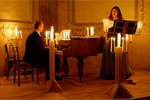 Zpívejte Hospodinu píseň novou,  Nadia Ladkany (mezzosoprán), Augustýn Kužela (klavír), křížová chodba, 12.8.2006, Královský hudební festival Zlatá Koruna 
