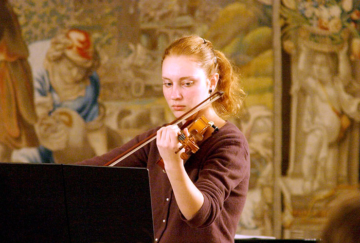 Final Concert of International Master Courses, concert hall, 27th August 2006, Zlatá Koruna Royal Music Festival, photo: © 2006 Lubor Mrázek