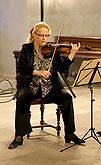 Vlachovo kvarteto Praha, Naoko Knopp Nagaoka (Japonsko) - klavír, koncertní síň, 30.8.2006, Královský hudební festival Zlatá Koruna, foto: © 2006 Lubor Mrázek 