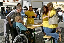 Disability Day, Day without Barriers 2006, photo: © 2006 Lubor Mrázek 