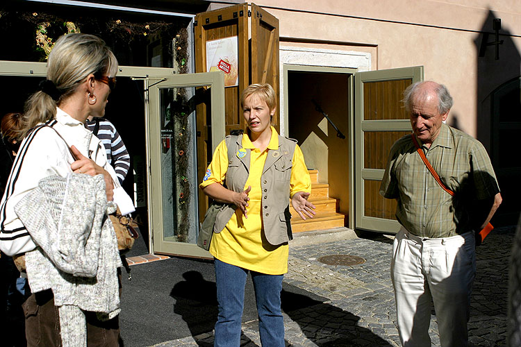 Treffen der Partnerstädte Hauzenberg, Vöcklabruck, Slovenj Gradec und Český Krumlov, Tag mit Handicap - Tag ohne Barrieren, 9. und 10. September 2006, Foto: © 2006 Lubor Mrázek