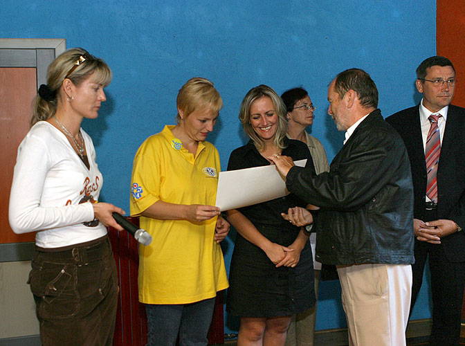 Setkání partnerských měst Hauzenberg, Vöcklabruck, Slovenj Gradec a Český Krumlov, Den s handicapem - Den bez bariér, 9. a 10. září 2006, foto: © 2006 Lubor Mrázek