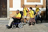 Besuch der Partner und Leuten mit Behinderungen von Oberösterreich, Tag mit Handicap - Tag ohne Barrieren, 9. und 10. September 2006, Foto: © 2006 Lubor Mrázek 