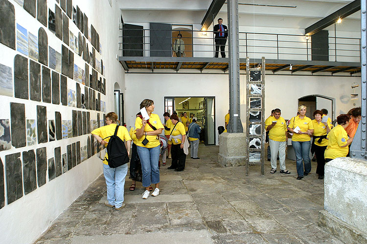 Návštěva partnerů a handicapovaných z Horního Rakouska, Den s handicapem - Den bez bariér, 9. a 10. září 2006, foto: © 2006 Lubor Mrázek