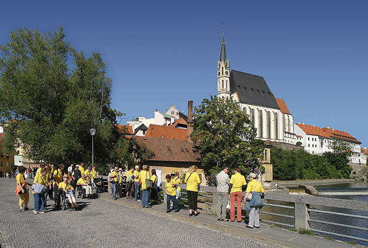 Návštěva partnerů a handicapovaných z Horního Rakouska, Den s handicapem - Den bez bariér, 9. a 10. září 2006, foto: © 2006 Lubor Mrázek