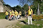 Besuch der Partner und Leuten mit Behinderungen von Oberösterreich, Tag mit Handicap - Tag ohne Barrieren, 9. und 10. September 2006, Foto: © 2006 Lubor Mrázek 