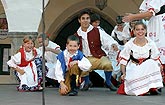Schau der Kinderfolkloreensembles, St.-Wenzels-Fest in Český Krumlov, 28.9. - 1.10.2006, Foto: © Lubor Mrázek 