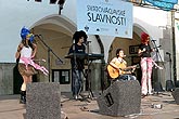 Konzert der Stars - es spielen efolgreiche Teilnehmer der diesjährigen Kinder-Porta, St.-Wenzels-Fest in Český Krumlov, 28.9. - 1.10.2006, Foto: © Lubor Mrázek 