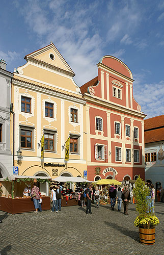St.-Wenzels-Markt am Stadtplatz Svornosti, St.-Wenzels-Fest in Český Krumlov, 28.9. - 1.10.2006, Foto: © Lubor Mrázek