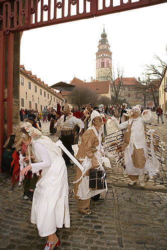Masopustní průvod v Českém Krumlově, foto: © 2007 Libor Sváček