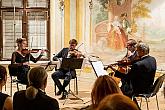 Czech Philharmonic Quartet - Nocturne in the Bellaria Summerhouse, 29.6.2020, Chamber Music Festival Český Krumlov, photo by: Lubor Mrázek