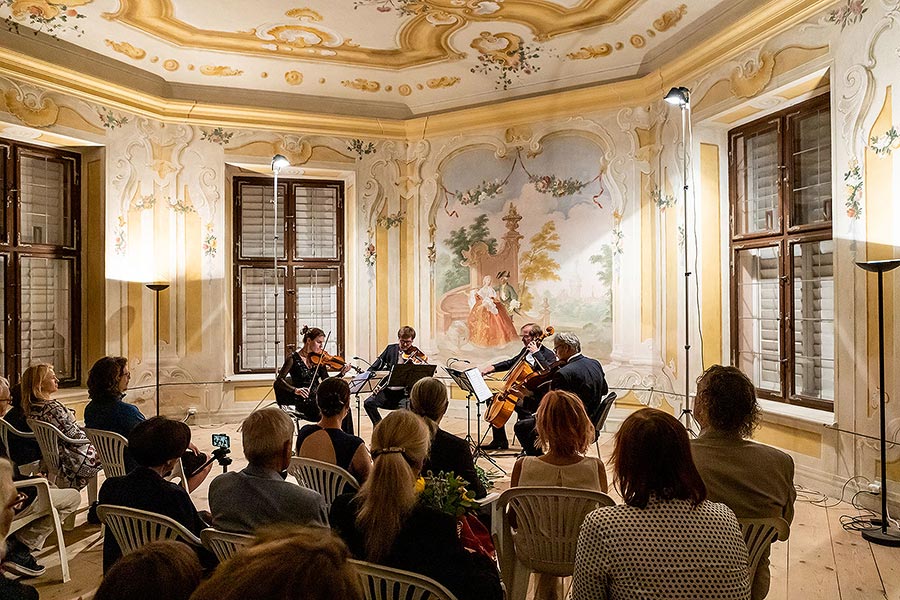Czech Philharmonic Quartet - Nocturne in the Bellaria Summerhouse, 29.6.2020, Chamber Music Festival Český Krumlov