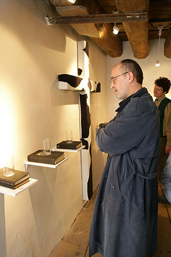 Egon Schiele Art Centrum - Vernissage der Ausstellungen 2007 - Keith Haring (1958-1990, New York), Junge Künstler aus New York 2007, Petr Kvíčala (geb. 1960, Brno), 6. April 2007, Foto: © 2007 Libor Sváček