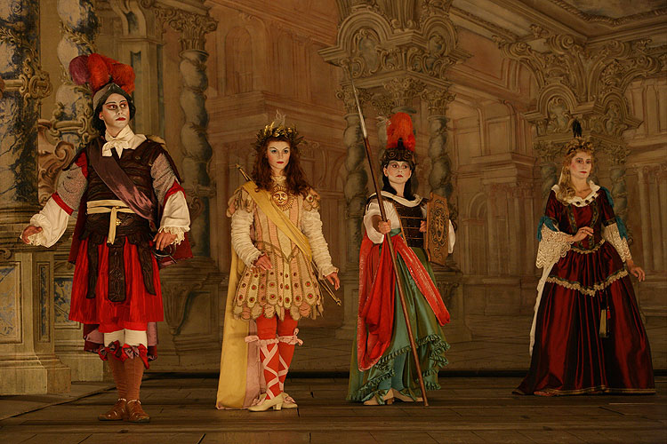 Experimental Opera Performance, Collegium Marianum, Baroque Theater, 1.8.2007, International Music Festival Český Krumlov, source: © Auviex s.r.o., photo: Libor Sváček