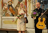 Gabriela Demeterová (housle), Pavel Steidl (kytara), Maškarní sál, 8.8.2007, Mezinárodní hudební festival Český Krumlov, zdroj: Auviex s.r.o., foto: Libor Sváček 