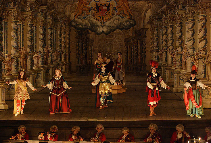 Experimental Opera Performance, Collegium Marianum, Baroque Theater, 10.8.2007, International Music Festival Český Krumlov, source: Auviex s.r.o., photo: Libor Sváček