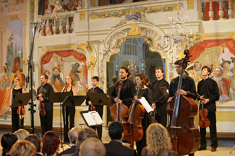 Slovakischer Kammerorchester, Maskensaal, 24.8.2007, Internationales Musikfestival Český Krumlov, Bildsquelle: Auviex s.r.o., Foto: Libor Sváček