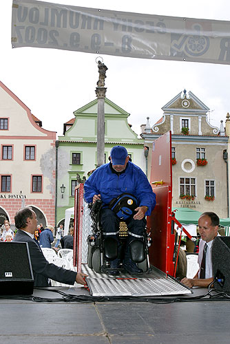 Den s handicapem – Den bez bariér, 8. - 9.9.2007, Český Krumlov, foto: © 2007 Lubor Mrázek