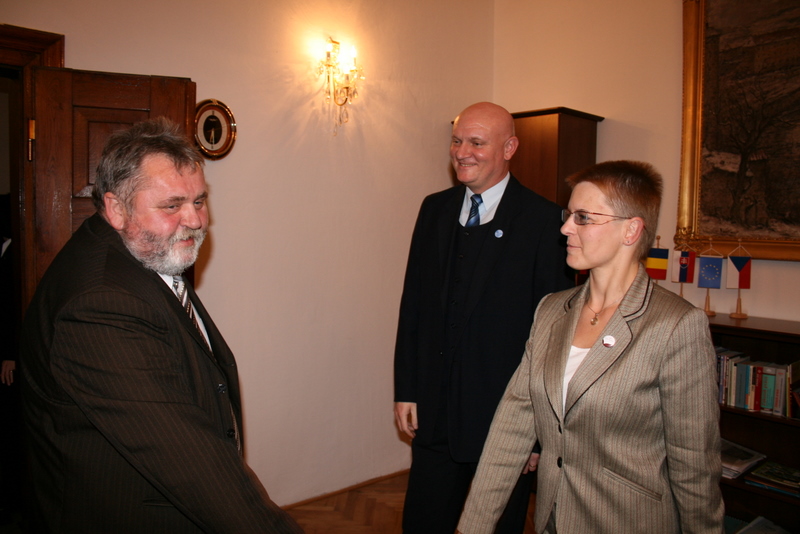 Audience ministrů zemědělství na českokrumlovské radnici