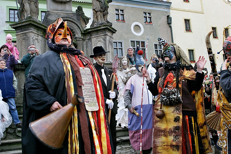 Masopust v Českém Krumlově, 5. února 2008, foto: © 2008 Lubor Mrázek