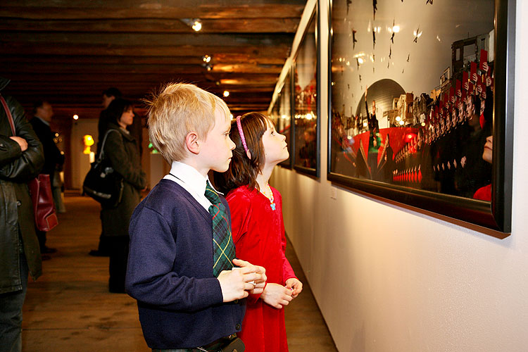 Opening of the exhibitions in Egon Schiele Art Centrum:  Opera in paintings, Traditional Chinese Landscape Painting, Young Artists from China 2008, Jindřich Štreit and Jiří Surůvka, 4. April 2008, photo by: © 2008 Lubor Mrázek