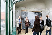Das künftige Museum enthüllte einen Monat vor der Eröffnung restaurierte und ausgeschmückte Interieure, Foto: Lubor Mrázek 