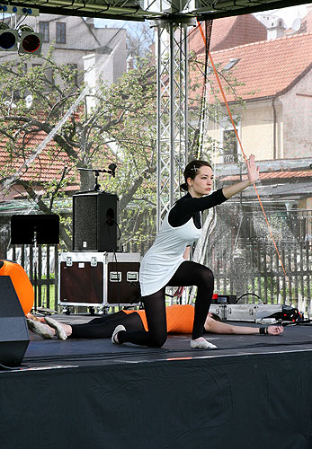Festival ZUŠ, Kouzelný Krumlov, 29. dubna - 1. května 2008, foto: Lubor Mrázek