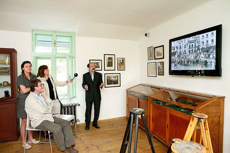Festive Opening of the Museum Photo Studio Seidel, 5th June 2008, photo by: Lubor Mrázek