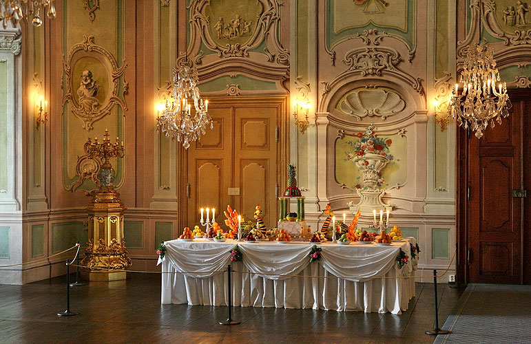 Barocknacht auf dem Schloss Český Krumlov ®, 27.6. und 28.6.2008, Kammermusikfestival Český Krumlov 2008, Foto: Lubor Mrázek