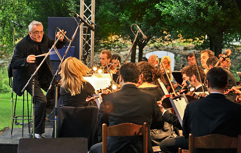 Spirit of Europe (Austria)– chamber orchestra, Wolfgang Klinser (Austria) – clarinet, 25.7.2008, International Music Festival Český Krumlov 2008, source: Auviex s.r.o., photo: Libor Sváček