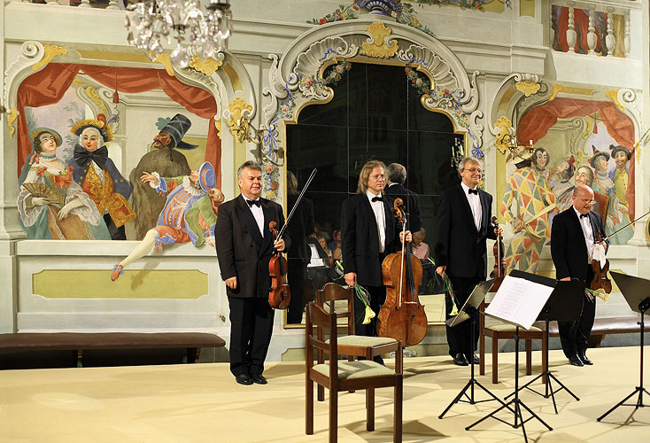 Stamica quartet, 14.8.2008, International Music Festival Český Krumlov 2008, source: Auviex s.r.o., photo: Libor Sváček
