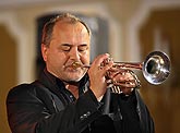 Bobby Shew (USA) - trumpet, Czech Big Company, 16.8.2008, International Music Festival Český Krumlov 2008, source: Auviex s.r.o., photo: Libor Sváček 