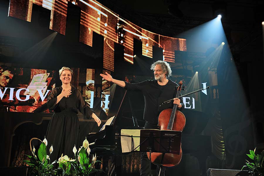 Jiří Bárta (violoncello), Terezie Fialová (piano), Castle Riding hall, International Music Festival Český Krumlov, 23.9.2020