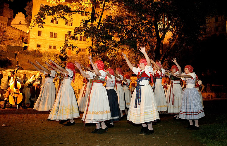 Svatováclavské slavnosti a Mezinárodní folklórní festival Český Krumlov 2008 v Českém Krumlově, foto: Lubor Mrázek