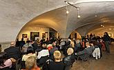 Vernisáž výstav v Egon Schiele Art Centru: Hermann Stenner, Jindřich Prucha a Zdeněk Rykr, 31. 10. 2008, foto: Libor Sváček