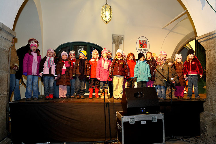 Advent 2008 in Český Krumlov im Bild