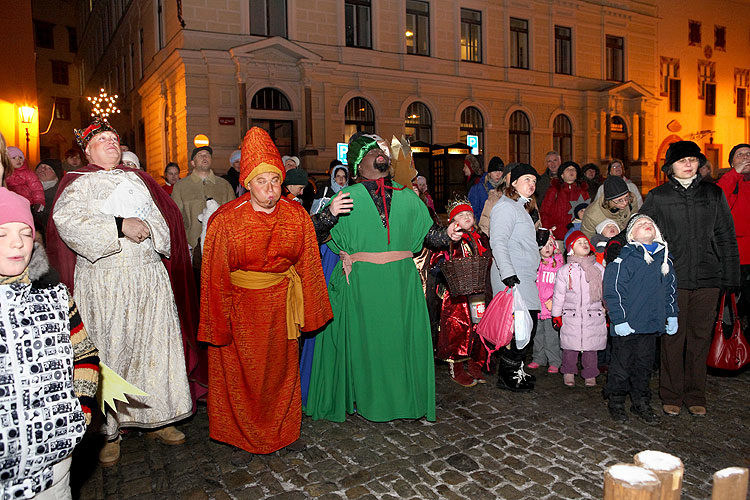Advent 2008 in Český Krumlov im Bild