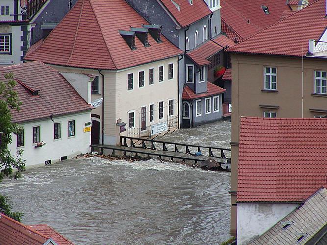 Povodně 2002 - Lazebnický most