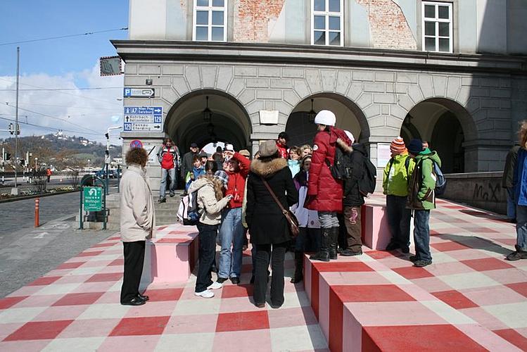 Exkurze dětí do města kultury Linz