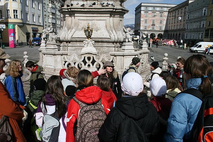Exkurze dětí do města kultury Linz