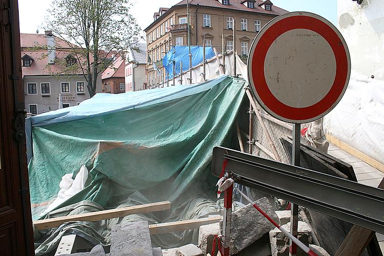 Rekonstrukce Lazebnického mostu - 5. týden