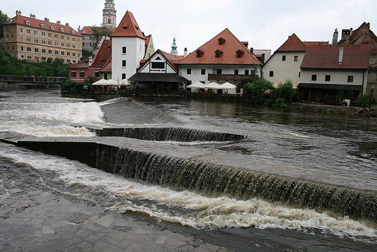 28. června 2009 - zvýšená hladina Vltavy