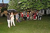 Vzkaz potomkům a večerní slavnost v klášterní zahradě, 2. srpna 2009, foto: Lubor Mrázek