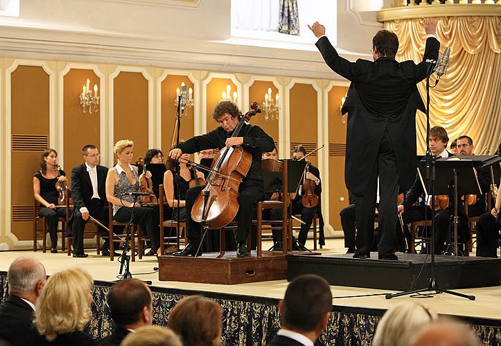 22.08.2009 - Prager Kammerphilharmonie, Kyrill Rodin - violoncello, Internationales Musikfestival Český Krumlov