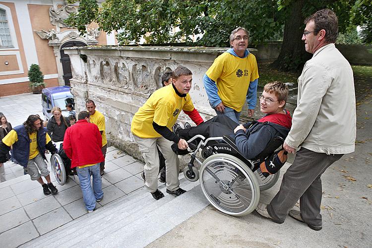 Den s handicapem - Den bez bariér, 12.9.2009, Český Krumlov